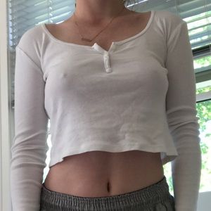 white button longsleeve from top shop!!